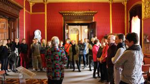 Gruppe im Schloss Schwerin
