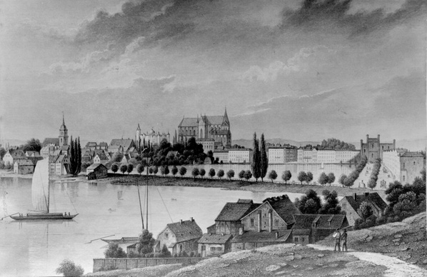 Historische Stadtansichten von Schwerin